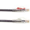 Black Box GigaTrue 3 Cat6 UTP Patch Network Cable - 10 ft Category 6 Network Cable for Patch Panel Wallplate Network Device - First C6PC70-VT-10 Black Box GigaTrue 3 Cat6 UTP Patch Network Cable - 10 ft Category 6 Network Cable for Patch Panel Wallplate Network Device - First C6PC70-VT-10