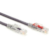 Black Box GigaTrue 3 Cat6 UTP Patch Network Cable - 10 ft Category 6 Network Cable for Patch Panel Wallplate Network Device - First C6PC70-VT-10 Black Box GigaTrue 3 Cat6 UTP Patch Network Cable - 10 ft Category 6 Network Cable for Patch Panel Wallplate Network Device - First C6PC70-VT-10