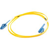 C2G 3m LC-LC 9125 OS2 Duplex Single-Mode PVC Fiber Optic Cable - Yellow - 98 ft Fiber Optic Network Cable for Network Device - First 28758