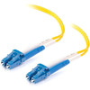 C2G 3m LC-LC 9125 OS2 Duplex Single-Mode PVC Fiber Optic Cable - Yellow - 98 ft Fiber Optic Network Cable for Network Device - First 28758 C2G 3m LC-LC 9125 OS2 Duplex Single-Mode PVC Fiber Optic Cable - Yellow - 98 ft Fiber Optic Network Cable for Network Device - First 28758