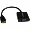 StarTechcom HDMI to VGA Adapter - 1080p - 1920 x 1080 - Black - HDMI Converter - VGA to HDMI Monitor Adapter - Connect an HDMI Laptop HD2VGAE2