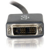 C2G 10ft DisplayPort Male to Single Link DVI-D Male Adapter Cable - Black - 10 ft DisplayPortDVI-D Video Cable for Notebook Monitor 54330