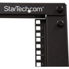 StarTechcom 8U 19 Open Frame Server Rack - Compact 4 Post Adjustable Depth 22 to 40 - Mobile Network Rack - HP ProLiant - 8U w 4POSTRACK8U