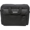 Manhattan London 438889 Carrying Case Briefcase for 156 Notebook - Black - Water Resistant Wear Resistant Anti-slip Shoulder - - 438889