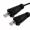 RJ45 Male with IP68 Shroud to RJ45 Male with IP68 Shroud Cat5e UTP Outdoor UV  Direct Burial Patch Cable