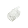RJ9 Hand-Set Plug for Flat Cable 4P 4C - Pack of 50