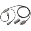 Plantronics_Y-Splitter_Adapter_-_Audio_Cable_-_First_End_1_x_Quick_Disconnect_Male_-_Second_End_2_x_Quick_Disconnect_Male_-_1_Pack_27019-03
