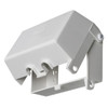 Outdoor Weather Proof Outlet Box Single Gang - Horizontal - White