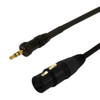 Premium  Cables Balanced XLR Female To  35mm Locking Male Cable