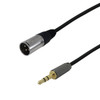 Premium  Cables XLR Male To 35mm Male Balanced Audio Cable FT4