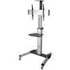 Tripp Lite Mobile Flat-Panel Floor Stand for 32 to 70 TVs and Monitors - Up to 70 Screen Support - 6804 kg Load Capacity - 2 x - x DMCS3270XP