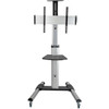 Tripp Lite Mobile Flat-Panel Floor Stand for 32 to 70 TVs and Monitors - Up to 70 Screen Support - 6804 kg Load Capacity - 2 x - x DMCS3270XP
