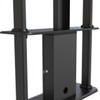 StarTechcom Digital Signage Display Stand - Black - Locking - Cable Management - Portrait Kiosk Enclosure DSIGNAGESTND - The kiosk DSIGNAGESTND
