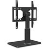ViewSonic Monitor Stand - 2722 kg Load Capacity - 2680 68072 mm Height x 18 45720 mm Width x 12 30480 mm Depth - - Black VB-STND-006