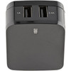 StarTechcom 2 Port USB Wall Charger 17W Wall Charger Hub 24A  1A port Dual USB-A Power Adapter Portable Charger for - 120 V V USB2PACUBK