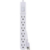 CyberPower MP1044NN Power Strip - NEMA 5-15P - 6 x NEMA 5-15R - 2 ft Cord - 125 V AC Voltage - White MP1044NN