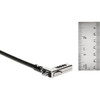 Kensington Slim NanoSaver Cable Lock - Resettable - 4-digit - Carbon Steel - 6 ft - For Notebook K60629WW