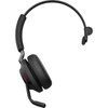 Jabra Evolve2 65 Headset - Mono - USB Type A - Wireless - Bluetooth - Over-the-head - Monaural - Supra-aural - Black 26599-889-999
