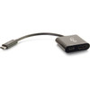 C2G USB C to HDMI AV Adapter Converter with Power Delivery 4K 30Hz - Black - USB 31 Type C - 1 x HDMI HDMI - 4096 x 2160 Supported 29531