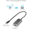 StarTechcom USB C to Mini DisplayPort Adapter 4K 60Hz USB-C to mDP Adapter Dongle USB Type-C to Mini DP Video Converter w 12 -  CDP2MDPEC