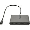 StarTechcom USB-C to HDMI Adapter - 1 Pack - 1 x 24-pin Type C USB 30 USB Male - 4 x HDMI Digital AudioVideo Female - 1920 x 1080 - USBC2HD4