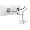 Ergotron Clamp Mount for Monitor - White - 2 Displays Supported - 24 Screen Support - 1814 kg Load Capacity 45-502-216