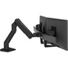 Ergotron Desk Mount for LCD Monitor - Matte Black - Yes - 2 Displays Supported - 32 Screen Support - 1588 kg Load Capacity - 75 x 45-476-224