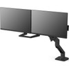 Ergotron Desk Mount for LCD Monitor - Matte Black - Yes - 2 Displays Supported - 32 Screen Support - 1588 kg Load Capacity - 75 x 45-476-224