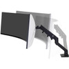 Ergotron Desk Mount for Monitor Curved Screen Display - Matte Black - Yes - 49 Screen Support - 1905 kg Load Capacity - 100 x 100 45-647-224