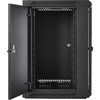 V7 12U Rack Wall Mount Glass Door Enclosure - For LAN Switch Patch Panel - 12U Rack Height1535 38989 mm Rack Depth - Wall Floor RMWC12UG450-1N