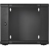 V7 9U Rack Wall Mount Glass Door Enclosure - For LAN Switch Patch Panel - 9U Rack Height x 19 48260 mm Rack Width x 1535 mm - RMWC9UG450-1N