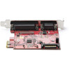 StarTechcom PCIe Card with Serial and Parallel Port PCI Express Combo Expansion Adapter Card 1xDB25 Parallel Port 1x RS232 Serial PEX1S1P950