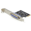 StarTechcom 1-Port Parallel PCIe Card PCI Express to Parallel DB25 LPT Adapter Card Desktop Expansion Controller for Printer - w PEX1P2