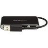 StarTechcom 4 Port Portable USB 20 Hub w Built-in Cable - 4 Port USB Hub - Add four USB 20 ports to your computer using this USB - ST4200MINI2