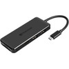 Transcend 6-in-1 USB 31 Gen 2 Type-C Hub - USB 31 Gen 2 Type C - External - 4 USB Ports - 2 USB 31 Ports - Mac Linux PC TS-HUB5C