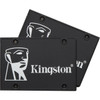 Kingston KC600 2 TB Solid State Drive - 25 Internal - SATA SATA600 - 35 Carrier - Notebook Desktop PC Device Supported - 1200 SKC6002048G