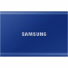 Samsung T7 MU-PC500HAM 500 GB Portable Solid State Drive - External - PCI Express NVMe - Indigo Blue - Gaming Console Desktop PC - MU-PC500HAM