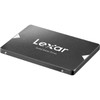 Lexar NS100 128 GB Solid State Drive - 25 Internal - SATA SATA600 - Gray - Desktop PC Notebook Device Supported - 046 DWPD - 64 LNS100-128RB