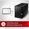 BUFFALO LinkStation SoHo 220 2-Bay 4TB Home Office Private Cloud Data Storage with Hard Drives IncludedComputer Network Attached - - LS220D0402B