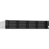 QNAP TS-1273AU-RP-8G SANNAS Storage System - AMD Ryzen V1500B Quad-core 4 Core 220 GHz - 12 x HDD Supported - 0 x HDD Installed - TS-1273AU-RP-8G-US