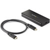 StarTechcom StarTechcom USB-C 10Gbps M2 NVMe PCIe SSD Enclosure - 1GBs Rugged Aluminum M2 PCI Express M-Key Case IP67 Rated - - 2 M2E1BRU31C