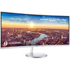 Samsung C34J791WTN 34 Double Full HD DFHD Curved Screen Quantum Dot LED LCD Monitor - 219 - Silver White - 34 86360 mm Class LC34J791WTNXZA