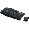 Logitech MK850 Performance Wireless Keyboard and Mouse Combo - USB Wireless BluetoothRF - USB Wireless BluetoothRF - Optical - 1000 920-008219