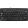 Adesso SlimTouch Mini Keyboard - Cable Connectivity - USB Interface - 78 Key - English US - QWERTY Layout - Desktop Computer - - - AKB-111UB