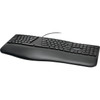Kensington Pro Fit Ergo Wired Keyboard - Cable Connectivity - USB Type A Interface - Windows Chrome OS Mac OS - Black K75400US