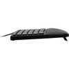Kensington Pro Fit Ergo Wired Keyboard - Cable Connectivity - USB Type A Interface - Windows Chrome OS Mac OS - Black K75400US