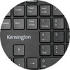 Kensington Pro Fit Ergo Wired Keyboard - Cable Connectivity - USB Type A Interface - Windows Chrome OS Mac OS - Black K75400US