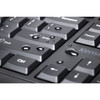 Kensington Pro Fit Ergo Wired Keyboard - Cable Connectivity - USB Type A Interface - Windows Chrome OS Mac OS - Black K75400US