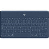 Logitech Keys-To-Go Keyboard - Wireless Connectivity - Bluetooth Home Brightness Multimedia Search Volume Control Lock Bluetooth 920-010040