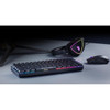 Asus ROG Falchion NX Gaming Keyboard - WiredWireless Connectivity - RF - 240 GHz - USB 20 Type A Interface - RGB LED - PC - - Gray M601 ROG FALCHION NXNXBLUS